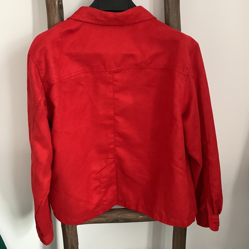 Chico's Scarlet Utility Jacket - Picture 10 of 10